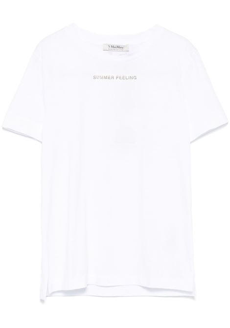 T-shirt Lusso in bianco 's maxmara - donna 'S MAXMARA | T-shirt | 2519971033600001