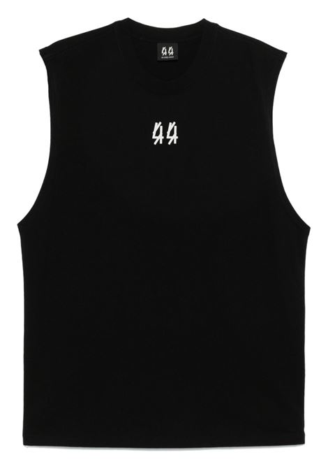 Canotta con stampa in nero 44 label group - uomo 44 LABEL GROUP | T-shirt | B0030580FA582P618