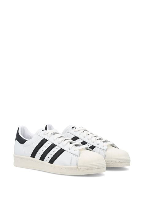 White and bloack superstar 82 sneakers Adidas - unisex ADIDAS | JI2025WHT