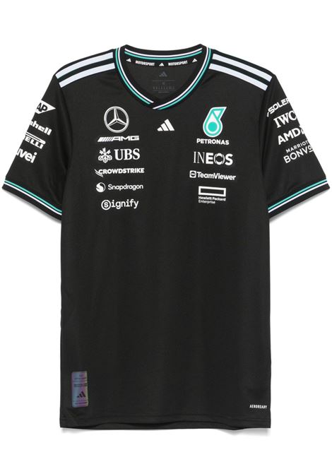 Black Pilot Mercedes-AMG Petronas Formula One Team T-shirt Adidas - unisex ADIDAS | JY2607BLK