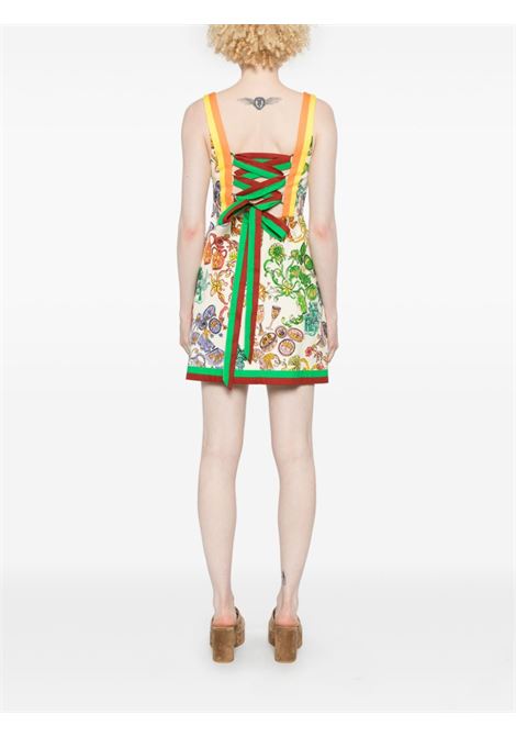 Multicolored graphic-print Fiesta mini dress Alemais - women ALEMAIS | 4277DMLT