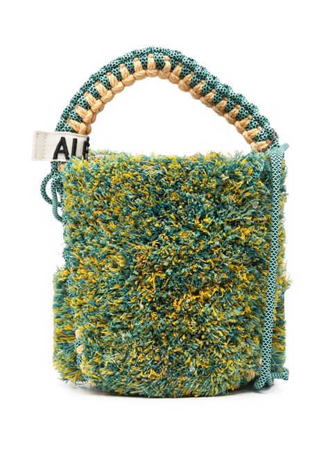 Multicolored emilio fringe macrame bucket bag Alemais - women ALEMAIS | Hand bags | 4318AMLT