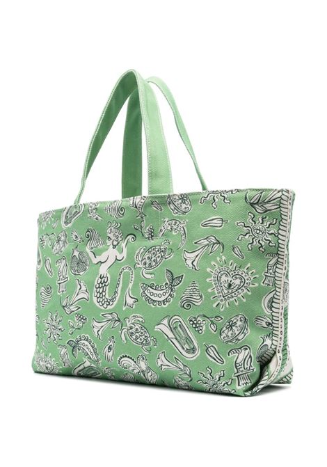 Borsa da spiaggia Lula in verde Alemais - donna ALEMAIS | 4337ASTRP