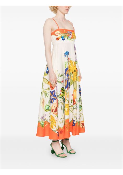 Multicolored Flores midi dress Alemais - women ALEMAIS | 4424DMLT