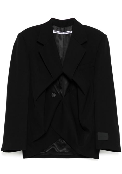 Black front-slit blazer Alexander wang - women ALEXANDER WANG | Blazers | 1WC1252606001