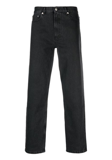 Black martin  straight-leg jeans - A.P.C men