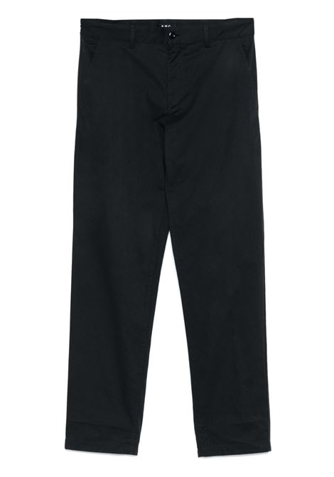 Navy blue Constantin chinos A.P.C. - men