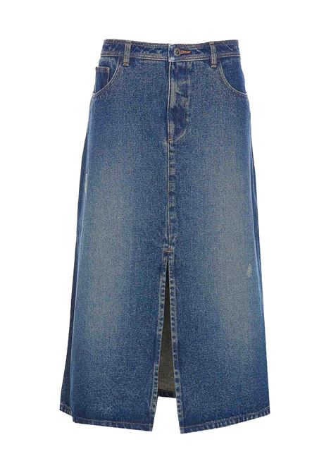 Gonna in denim Jupe Georgia in blu APC - donna