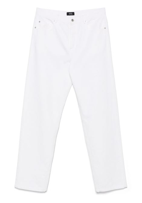 White Fairfax jeans A.P.C. - unisex