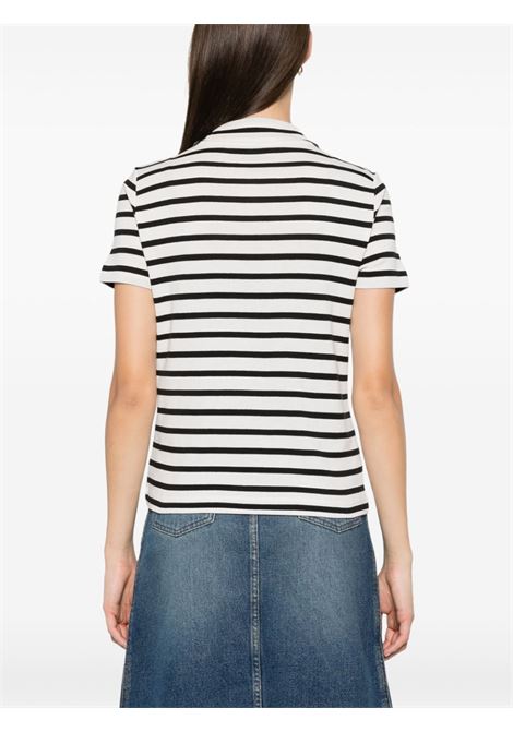 T-shirt Caroll in bianco e blu A.P.C. - donna A.P.C. | COHCAF26348TAT