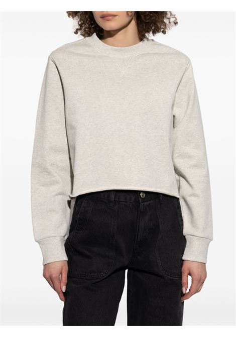 Felpa Label F in grigio A.P.C. - donna A.P.C. | COHCMF27965PAA