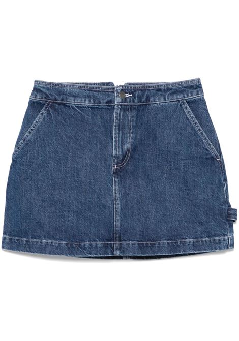 Blue Christie mini skirt A.P.C. - women A.P.C. | COHETF06435IAL