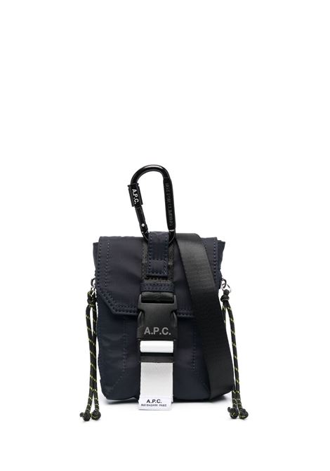 Blue Trek crossbody bag - A.P.C -  men A.P.C. | PAAFHH61733IAK