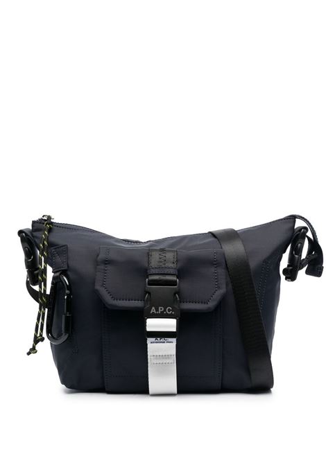 Blue Trek crossbody bag - A.P.C - men A.P.C. | PAAFHH61734IAK