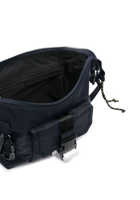 Blue Trek crossbody bag - A.P.C - men A.P.C. | PAAFHH61734IAK