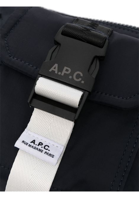 Blue logo-detail belt bag  - A.P.C - women A.P.C. | PAAFHH62219IAK