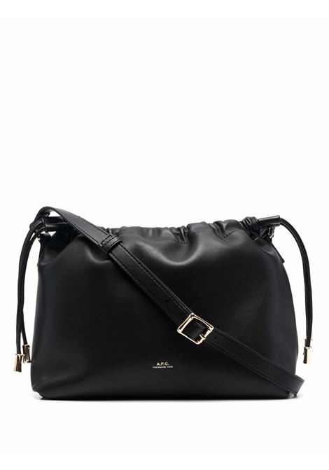 Borsa a spalla sac ninon in nero - A.P.C donna A.P.C. | PUAATF61583LZZ