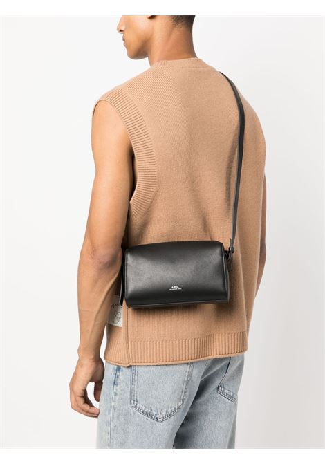 Black Nino messenger bag - A.P.C -  men A.P.C. | PUAATH61821LZZ