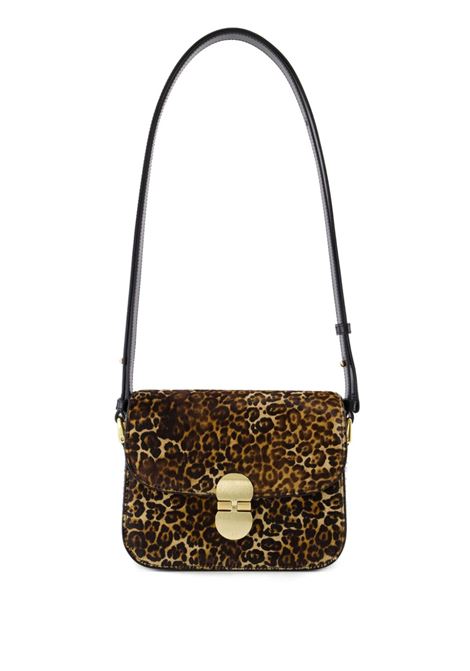 Borsa a spalla Grace piccola in marrone A.P.C. - donna