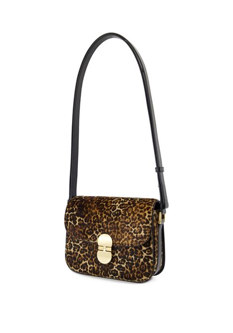 Borsa a spalla Grace piccola in marrone A.P.C. - donna A.P.C. | PXCAUF61413LZZ