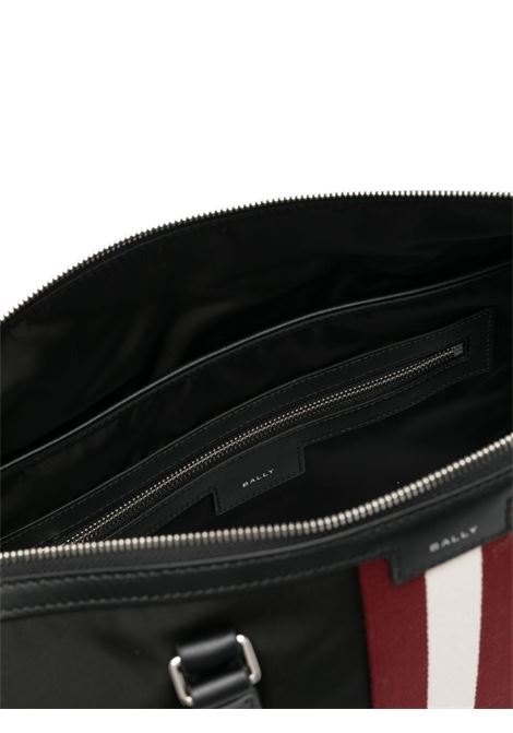 Black stripe-detailed bag Bally - men BALLY | MAE04NNY286U901P