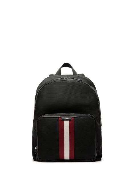 Black Mavrick leather backpack Bally - men BALLY | MAK03UNY286U901P