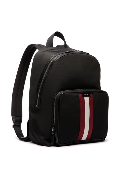 Black Mavrick leather backpack Bally - men BALLY | MAK03UNY286U901P