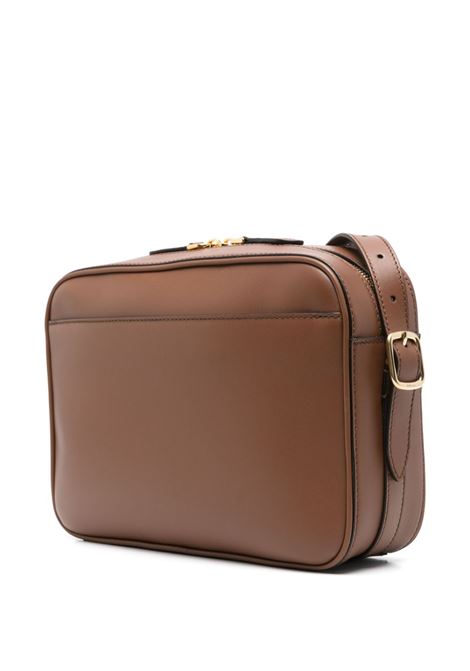 Brown stripe-detailed crossbody bag Bally - men BALLY | MAS02MVT846I801O