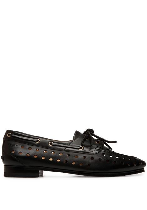 Black Plume loafers Bally - women