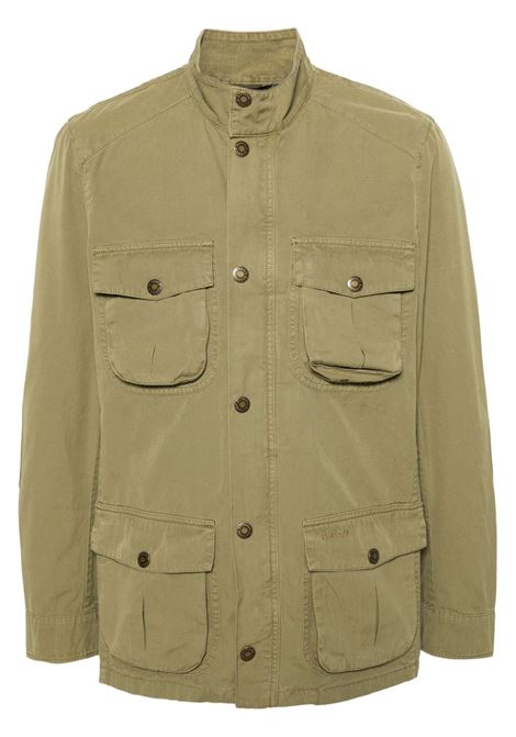 Giacca con bottoni a pressione in cachi Barbour - uomo BARBOUR | Capispalla | MCA0979OL11