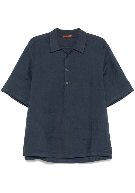 Camicia Mola Telino in blu navy Barena Venezia - uomo BARENA VENEZIA | Camicie | CAU50723007170