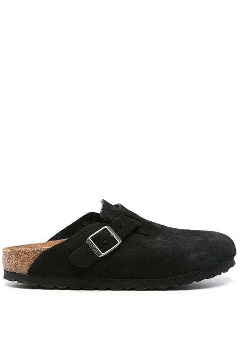 Mules Boston in nero Birkenstock - unisex BIRKENSTOCK | 1027067BLK