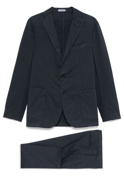 Blue gabardine suit Boglioli - men