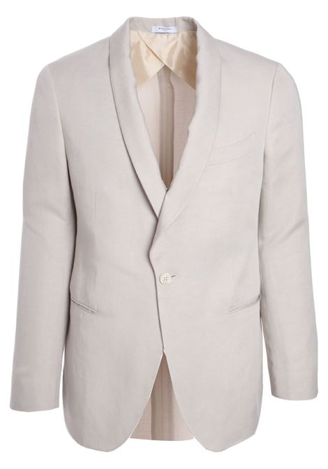 Light grey buttoned blazer Boglioli - men