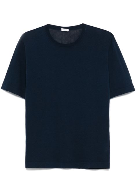 Blue short-sleeves cotton T-shirt Caruso - men CARUSO | MK66Y7002570120