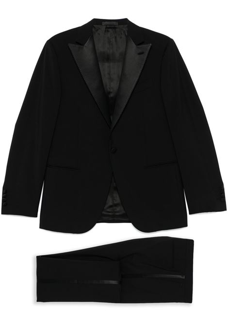 Black Norma suit Caruso - men