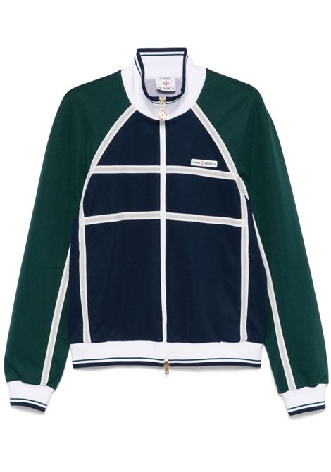 Multicolored zip-up sweatshirt Casablanca - men