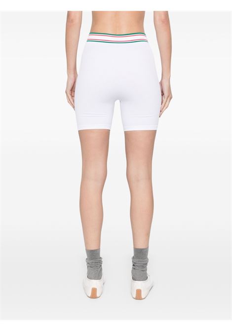 White seamless sports shorts Casablanca - women CASABLANCA | WPS25ACT02501WHT