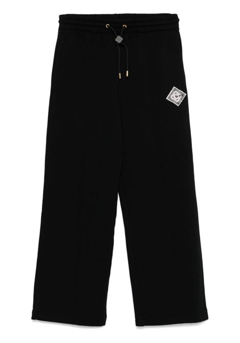 Pantaloni sportivi con decorazione in nero - Casablanca CASABLANCA | WPS25JTR10104BLK