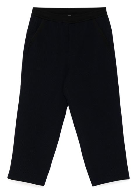 Blue soft hypha straight-leg trousers Cfcl - men