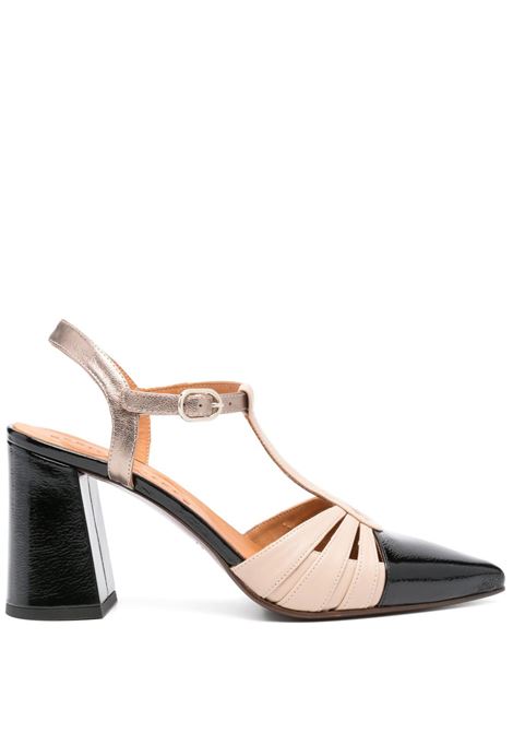 Decollette Loye 80mm in beige e nero Chie Mihara - donna CHIE MIHARA | Decollete | LOYENGR