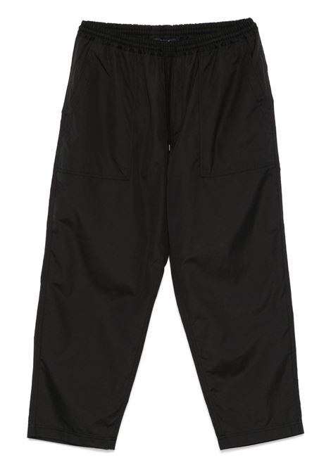 Black elasticated waistband trousers Comme Des Garçons Homme - men COMME DES GARCONS HOMME | Trousers | HOP1031