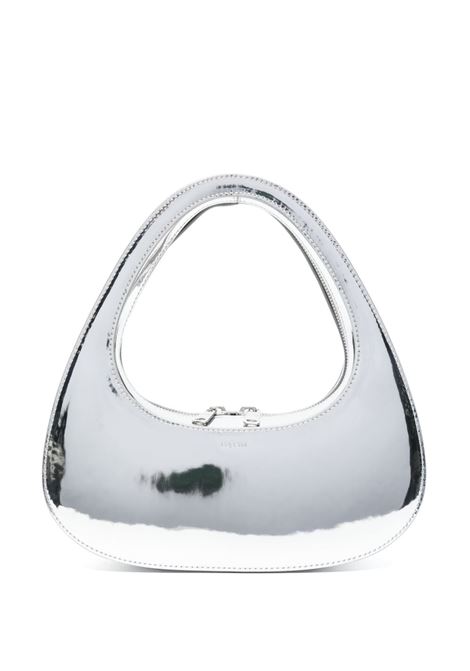 Borsa a mano Swipe in argento Coperni - donna