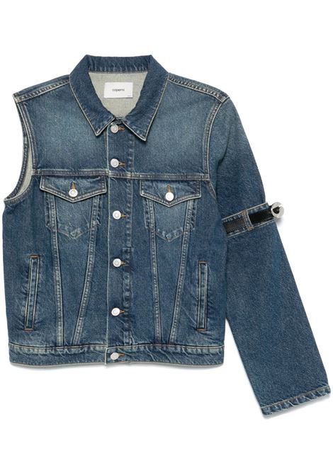 Blue one-arm denim jacket Coperni - women