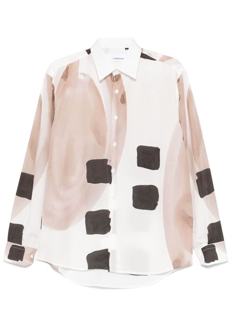 White abstract pattern print Jil shirt Costumein - men