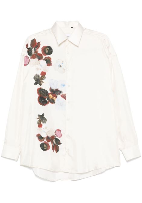 White floral Valentino shirt Costumein - men