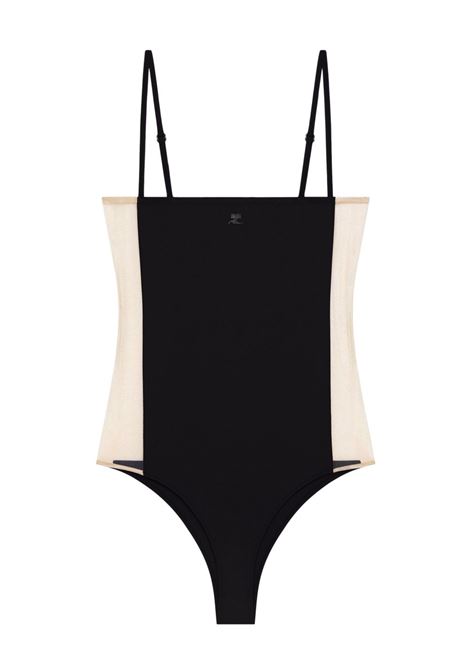 Black Illusion swimsuit Courrèges - women