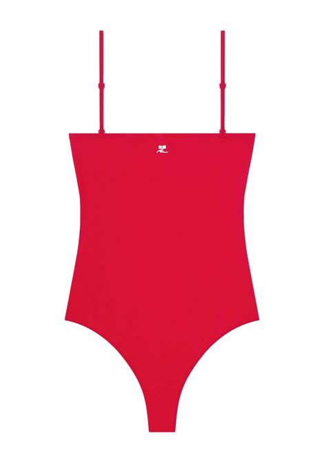 Costume intero Heritage in rosso Courrèges - donna