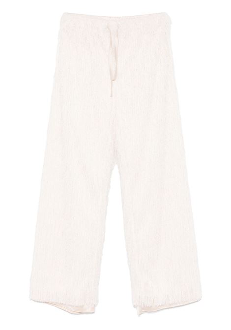 White Aria fringed trousers Darkpark - women