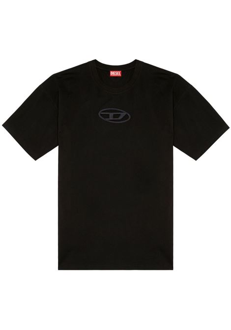 T-shirt a maniche corte t-boxt-od in nero Diesel - unisex